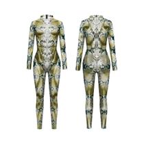 Fantasia De Cosplay De Animais (Cobra, Zebra, Tigre) - Macacão Zentai De Corpo Inteiro Em Spandex