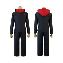 Fantasia De Cosplay De Halloween Itadori Yuji Jujutsu Jjk Manga Anime Uniforme De Rede Rosa