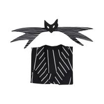 Fantasia De Cosplay De Jack Skellington Para Halloween E Natal, Traje De Decoração De Desenho Fantasia De Cosplay De Jack Skellington Para Halloween E Natal, Traje De Decoração De Desenho