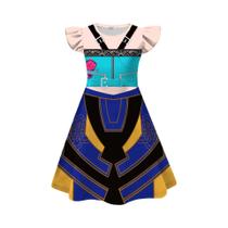 Fantasia De Cosplay De Meninas K-Pop Idol Huntrix Demon Para Halloween, Vestido Com Mangas Voando Fantasia De Cosplay De Meninas K-Pop Idol Huntrix Demon Para Halloween, Vestido Com Mangas Voando