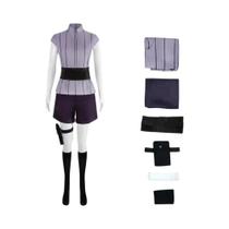 Fantasia De Cosplay De Ninja Para Mulheres, Traje De Halloween Hyuga Hinata Para Performance De Fantasia De Cosplay De Ninja Para Mulheres, Traje De Halloween Hyuga Hinata Para Performance De
