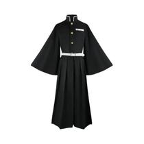 Fantasia de Cosplay Demon Slayer Muichirou Kimetsu No Yaiba - Uniforme e Peruca Fantasia de Cosplay Demon Slayer Muichirou Kimetsu No Yaiba - Uniforme e Peruca