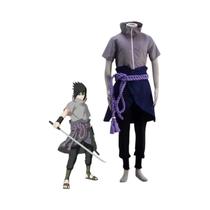 Fantasia De Cosplay Do Anime Uchiha Sasuke Para Halloween, Uniforme Para Festa De Fantasia, Roupas Fantasia De Cosplay Do Anime Uchiha Sasuke Para Halloween, Uniforme Para Festa De Fantasia, Roupas