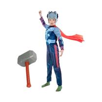 Fantasia De Cosplay Do Super-Herói Thor Para Meninos, Conjunto De Máscara De Personagem De Filme,