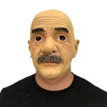 Fantasia de cosplay facial de látex para festa com máscara Uncle Mustache Party Fantasia de cosplay facial de látex para festa com máscara Uncle Mustache Party