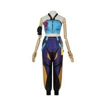 Fantasia De Cosplay Feminina Zoey Caçadora De Demônios Anime KPop - Uniforme Huntrix Para Festa De Fantasia De Cosplay Feminina Zoey Caçadora De Demônios Anime KPop - Uniforme Huntrix Para Festa De