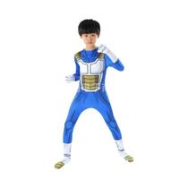 Fantasia De Cosplay Goku Majin Vegeta Para Crianças E Adultos, Macacão De Super-Herói Anime Com
