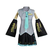 Fantasia De Cosplay Hatsune Miku, Roupas De Personagem De Anime, Saia JK, Peruca E Acessórios Para Fantasia De Cosplay Hatsune Miku, Roupas De Personagem De Anime, Saia JK, Peruca E Acessórios Para