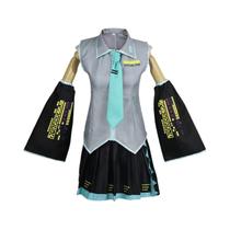 Fantasia De Cosplay Hatsune Miku, Roupas De Personagem De Anime, Saia JK, Peruca E Acessórios Para Fantasia De Cosplay Hatsune Miku, Roupas De Personagem De Anime, Saia JK, Peruca E Acessórios Para