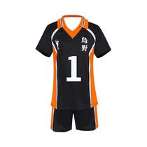 Fantasia De Cosplay Hinata Shoyo Kageyama Tobio Haikyuu, Camisas Do Clube De Voleibol Da Escola