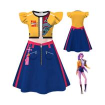 Fantasia De Cosplay K-Pop Para Crianças Zoey Rumi, Fantasia De Halloween Para Grupo De Garotas,