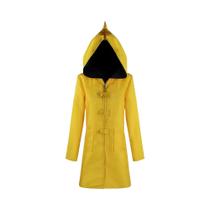 Fantasia De Cosplay Little Nightmare 2, Casaco Longo Amarelo Para Adultos, Masculino E Feminino, Fantasia De Cosplay Little Nightmare 2, Casaco Longo Amarelo Para Adultos, Masculino E Feminino,