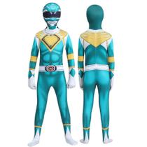 Fantasia De Cosplay Mighty Morphin Power Rangers Para Adultos E Crianças, Máscara De Super-Herói,