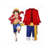 Fantasia de cosplay Monkey Luffy One Piece para crianças e adultos Fantasia de cosplay Monkey Luffy One Piece para crianças e adultos
