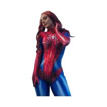 Fantasia De Cosplay Mulher-Aranha Gato Preto, Macacão Com Estampa 3D, Fantasia De Super-Herói Para Fantasia De Cosplay Mulher-Aranha Gato Preto, Macacão Com Estampa 3D, Fantasia De Super-Herói Para