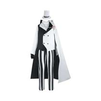 Fantasia de Cosplay Nikolai Gogol Anime Bungou BSD Temporada 4, Capa, Uniforme e Peruca Fantasia de Cosplay Nikolai Gogol Anime Bungou BSD Temporada 4, Capa, Uniforme e Peruca