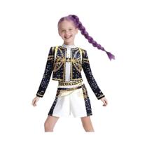 Fantasia De Cosplay Para Crianças Anime Kpop Demon Hunter Rumi Zoey Mira, Roupa Com Impressão 3D