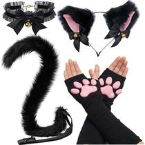 Fantasia de cosplay para gatos HOMEGYMFREE Soft 3D Kitten Toe Beans Fantasia de cosplay para gatos HOMEGYMFREE Soft 3D Kitten Toe Beans