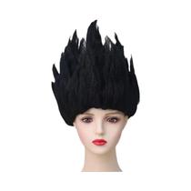 Fantasia De Cosplay Son Goku Para Adultos E Crianças, Design Azul E Dourado Com Cauda, Peruca E