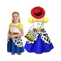 Fantasia De Cowgirl Jessie Do Toy Story Para Meninas, Vestido Impresso Em 3D, Fantasia De Halloween