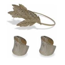 Fantasia de Deusa Grega Romana Egípcia C/ 1 Tiara De Louro E 2 Braceletes Feminino - 3 Pçs Adereços de Festas Fantasia de Deusa Grega Romana Egípcia C/ 1 Tiara De Louro E 2 Braceletes Feminino - 3 Pçs Adereços de Festas