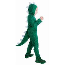 Fantasia de Dinossauro Infantil Macacão Kigurumi Longo