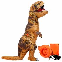 Fantasia de dinossauro inflável Lucky Cup para crianças