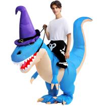 Fantasia de dinossauro inflável Max Fun Adult Halloween Party