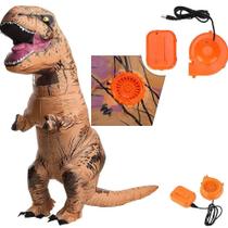 Fantasia De Dinossauro Mini Ventilador Inflável Jogo Roupas Halloween Cosplay Suprimentos Para Festa