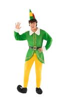 Fantasia de Elfo de Natal Morph Elf para Homens - Verde - Tamanho 2GG