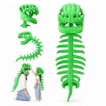 Fantasia de Esqueleto de Dinossauro Sachie Spinosaurus 122cm Verde Fantasia de Esqueleto de Dinossauro Sachie Spinosaurus 122cm Verde