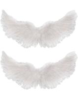 Fantasia de Halloween com asas flutuantes de penas de anjo para mulheres Fantasia de Halloween com asas flutuantes de penas de anjo para mulheres