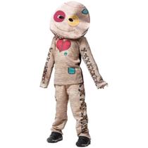Fantasia de Halloween Infantil Boneco Voodoo Com Máscara Fantasia de Halloween Infantil Boneco Voodoo Com Máscara