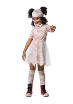 Fantasia de Halloween Menina Múmia Infantil Zumbi Morta Viva Fantasia de Halloween Menina Múmia Infantil Zumbi Morta Viva