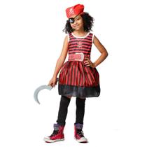 Fantasia de Halloween Menina Piratinha Beth