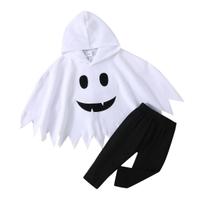 Fantasia de Halloween Noubeau Ghost Cloak, blusa com capuz e calças de 3 a 4 anos Fantasia de Halloween Noubeau Ghost Cloak, blusa com capuz e calças de 3 a 4 anos