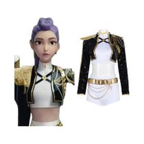 Fantasia De Halloween Para Adultos E Crianças, Uniforme De Caçadores De Demônios Rumi Kpop, Fantasia
