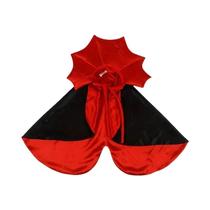 Fantasia De Halloween Para Gatos: Conjunto De Vampiro Com Capa Assustadora E Chapéu Perfeito Para