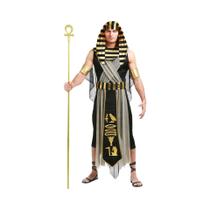 Fantasia De Halloween Para Homens, Faraó Do Antigo Egito, Rainha Cleópatra, Fantasia Para Festa De Fantasia De Halloween Para Homens, Faraó Do Antigo Egito, Rainha Cleópatra, Fantasia Para Festa De