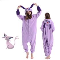 Fantasia De Halloween Para Mulheres E Homens, Onesie De Cosplay Pokemon Espeon, Pijamas Kigurumi, Fantasia De Halloween Para Mulheres E Homens, Onesie De Cosplay Pokemon Espeon, Pijamas Kigurumi,