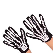 Fantasia de Halloween Skeleton Gloves Kangaroo para crianças e adultos
