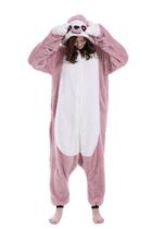 Fantasia de Halloween unissex para adultos DELEY Pink Sloth