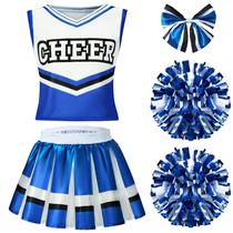 Fantasia de líder de torcida Spooktacular Creations Halloween Girl Fantasia de líder de torcida Spooktacular Creations Halloween Girl