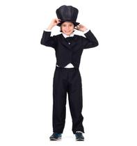 Fantasia de Magico Infantil Com Cartola