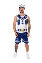 Fantasia De Marinheiro Regata Adulto Fantasia De Marinheiro Regata Adulto