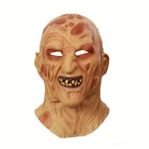 Fantasia de máscara de monstro diabólico facial de látex para festa de Halloween