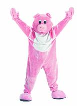 Fantasia de mascote Dress Up America Pig para adultos e adolescentes