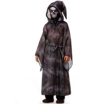 Fantasia de Morte Infantil Halloween Com Mascara e faixa Masculina