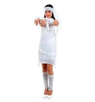 Fantasia de Múmia Feminino Halloween Adulto Fantasia de Múmia Feminino Halloween Adulto