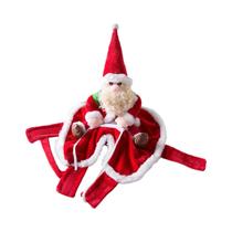 Fantasia De Natal Para Animais De Estimação, Vestidos Temáticos De Festa De Fim De Ano Para Cães Em